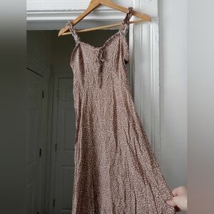 Jenna Tan & White Dress